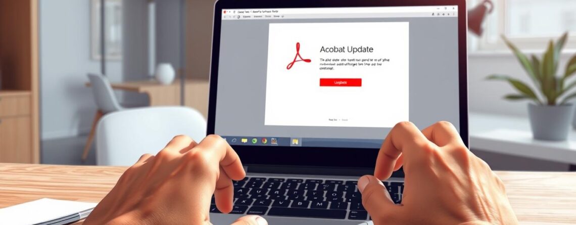 How to update adobe acrobat​
